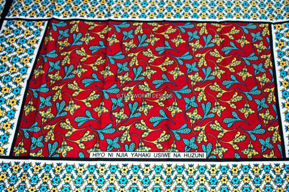 Premium Kanga Wax Print Fabric Manufacturer in India